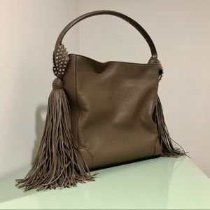 Christian Louboutin Eloise Fringe Hobo 🔥